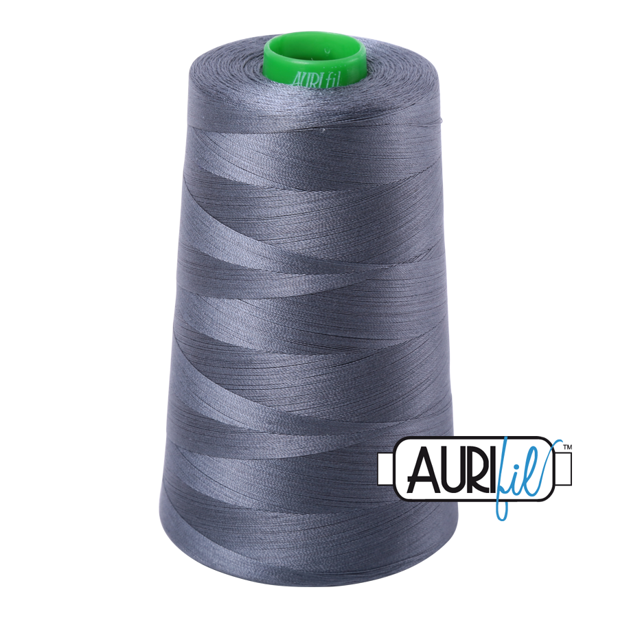 1158 Medium Grey  - Aurifil 40wt Thread 5140yd