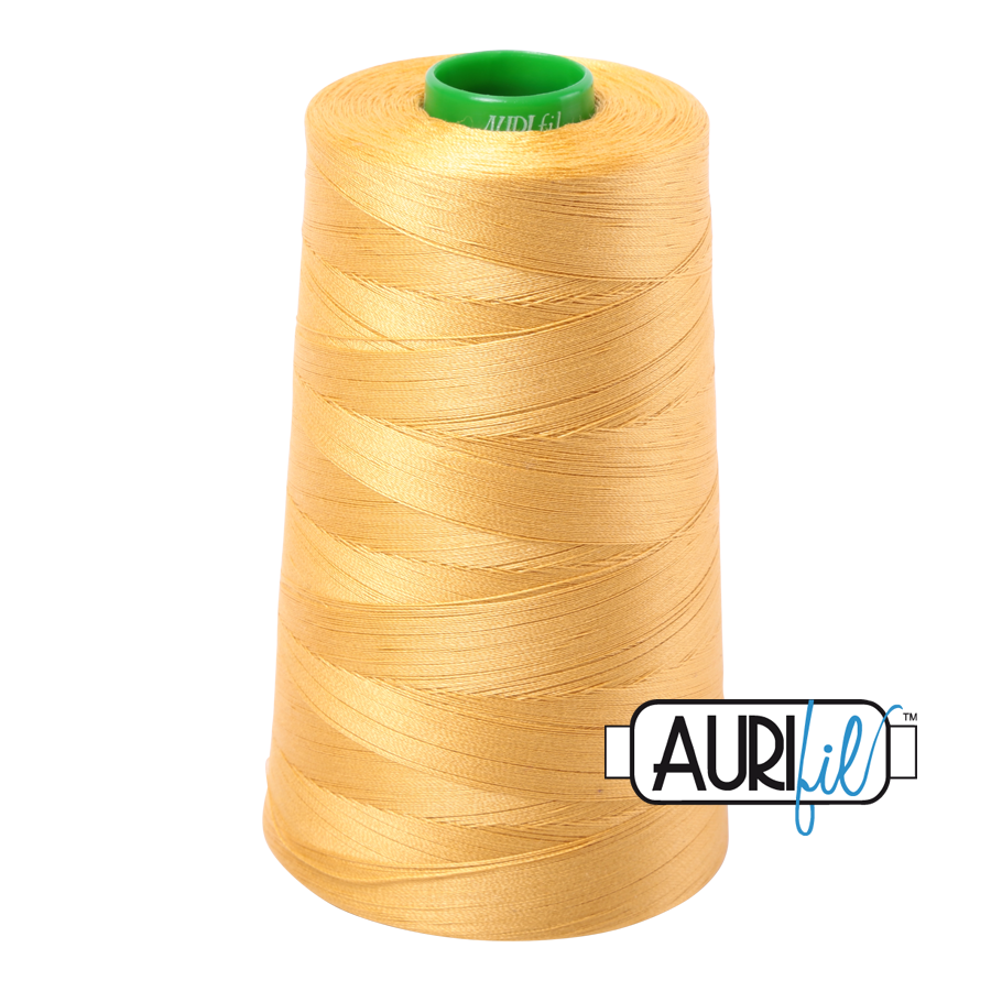 2134 Spun Gold  - Aurifil 40wt Thread 5140yd