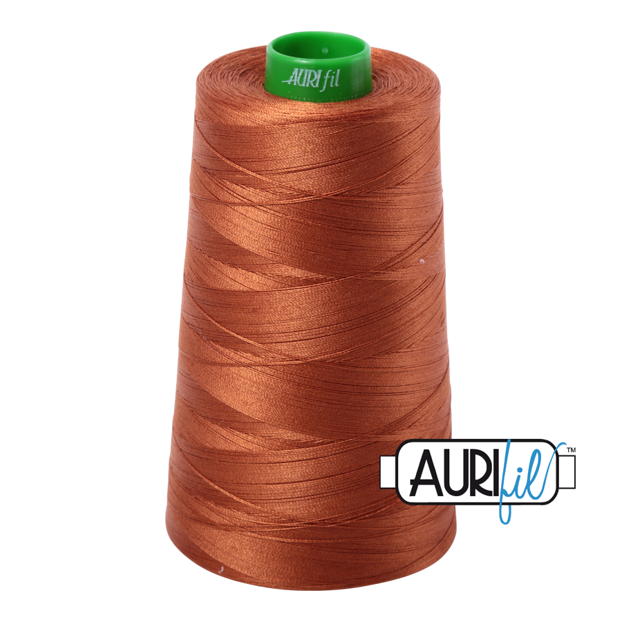 2155 Cinnamon  - Aurifil 40wt Thread 5140yd