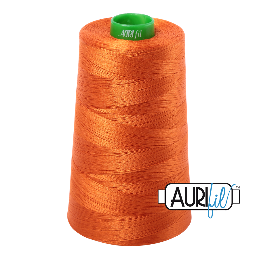 2235 Orange  - Aurifil 40wt Thread 5140yd
