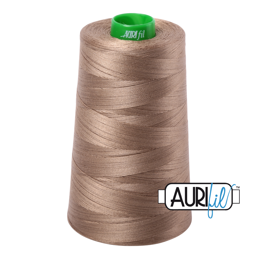 Sandstone Thread Shop Aurifil Sandstone #2370 40wt Cotton Thread – Red Rock Threads
