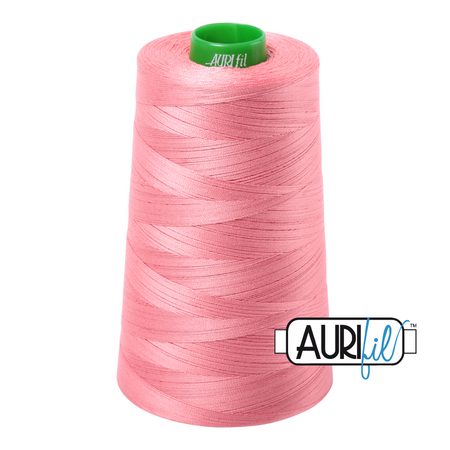2435 Peachy Pink  - Aurifil 40wt Thread 5140yd