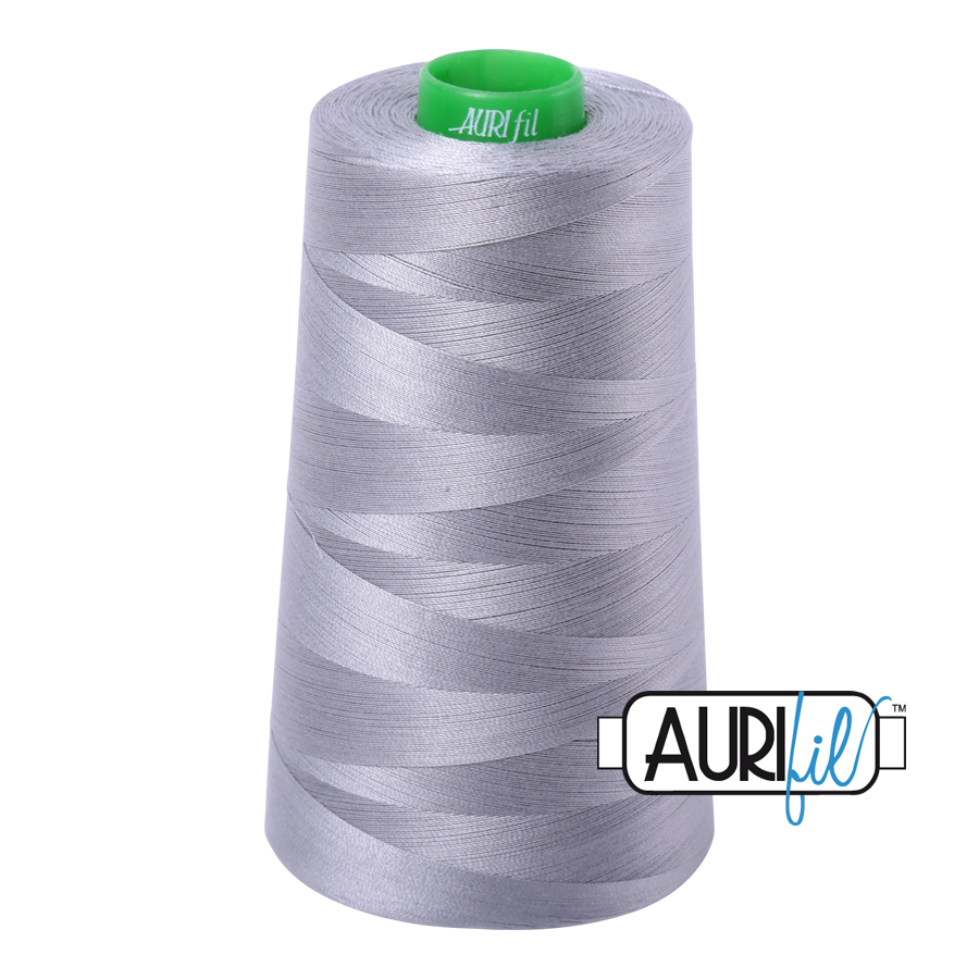 2605 Grey  - Aurifil 40wt Thread 5140yd