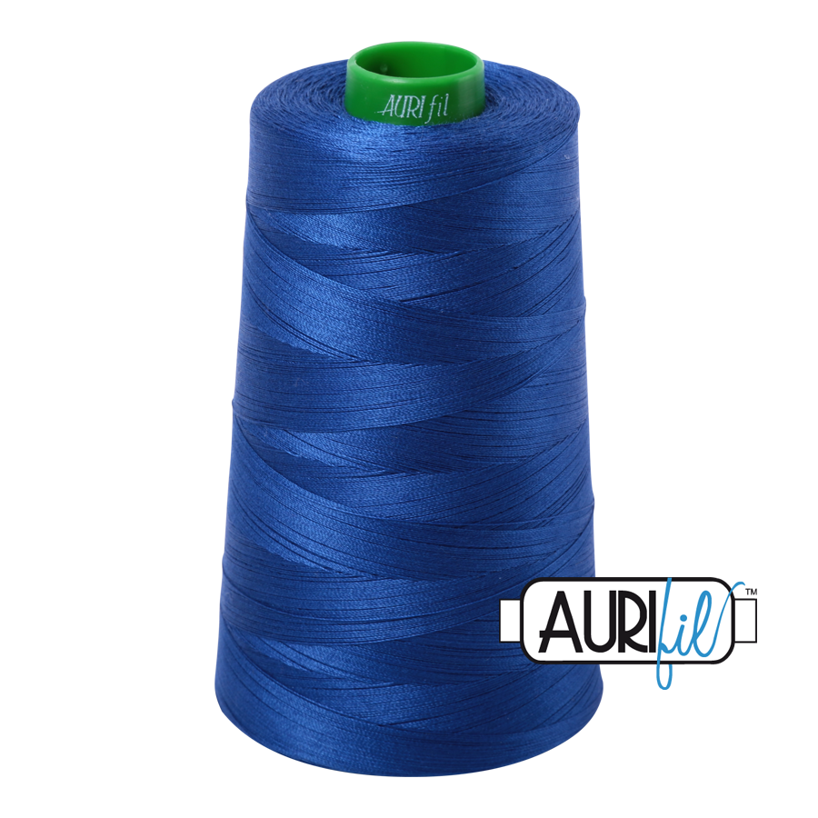 2740 Dark Cobalt  - Aurifil 40wt Thread 5140yd