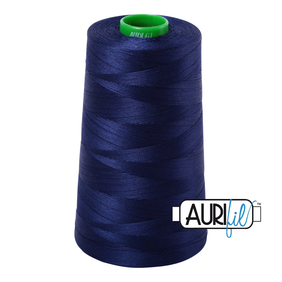 2745 Midnight  - Aurifil 40wt Thread 5140yd