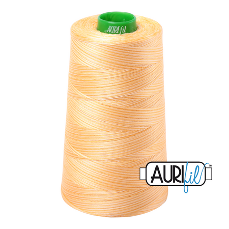 3920 Golden Glow  - Aurifil 40wt Variegated Thread 5140yd