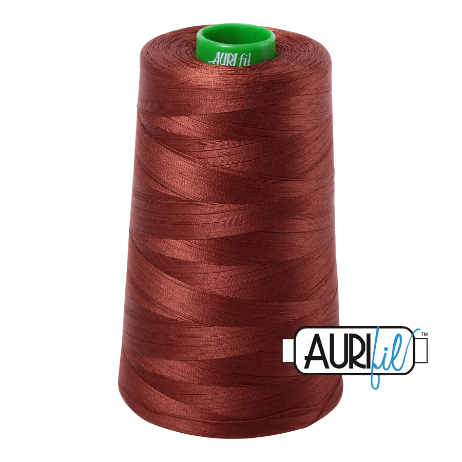 4012 Copper Brown  - Aurifil 40wt Thread 5140yd