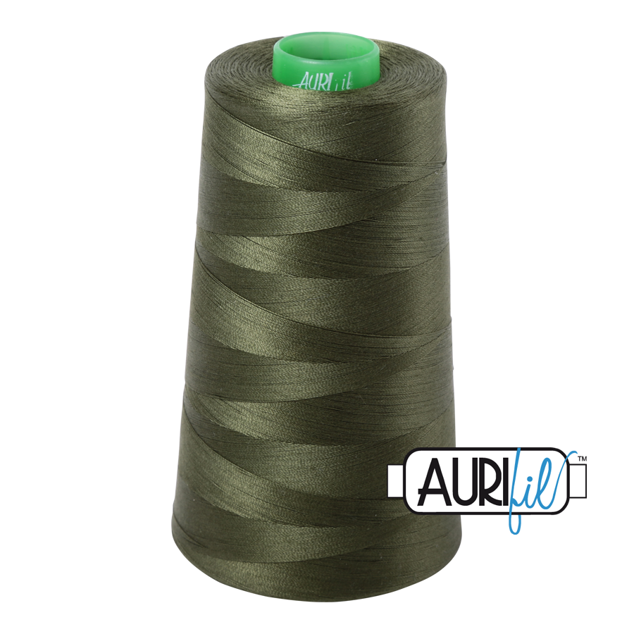 5023 Medium Green  - Aurifil 40wt Thread 5140yd