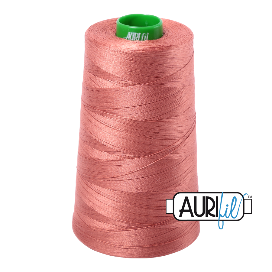 6728 Cinnabar  - Aurifil 40wt Thread 5140yd