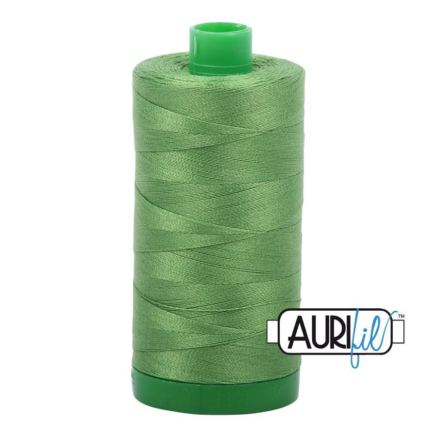 1114 Grass Green  - Aurifil 40wt Thread 1094yd