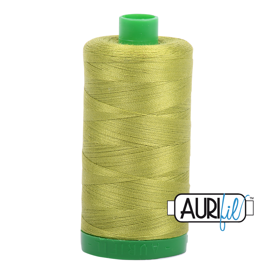 1147 Light Leaf Green  - Aurifil 40wt Thread 1094yd