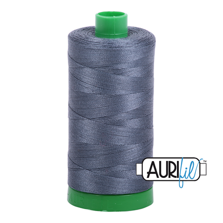 1158 Medium Grey  - Aurifil 40wt Thread 1094yd
