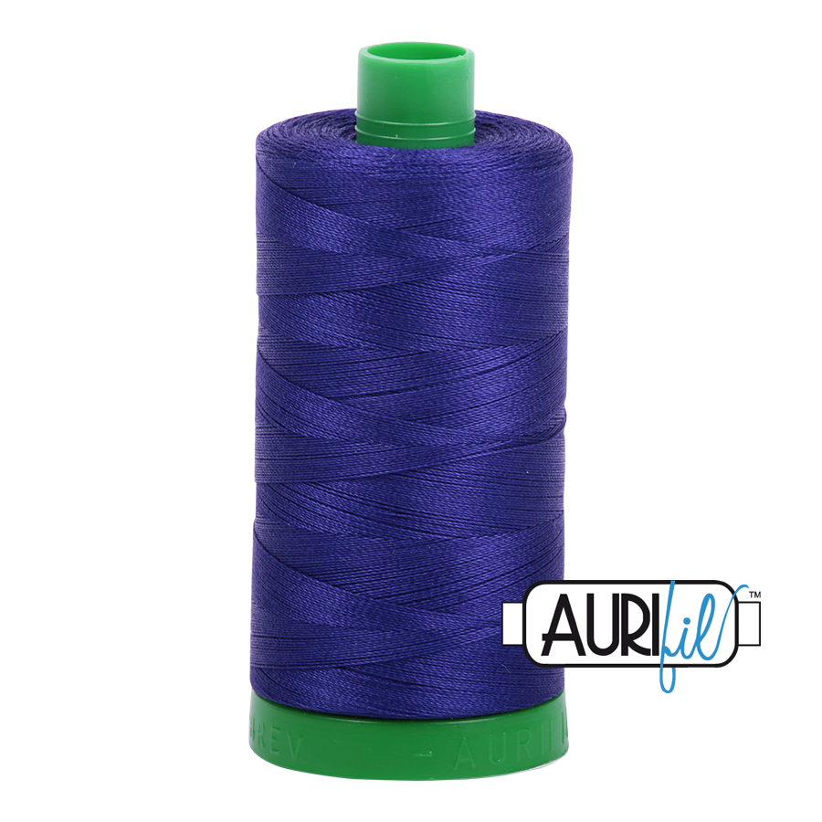 1200 Blue Violet  - Aurifil 40wt Thread 1094yd