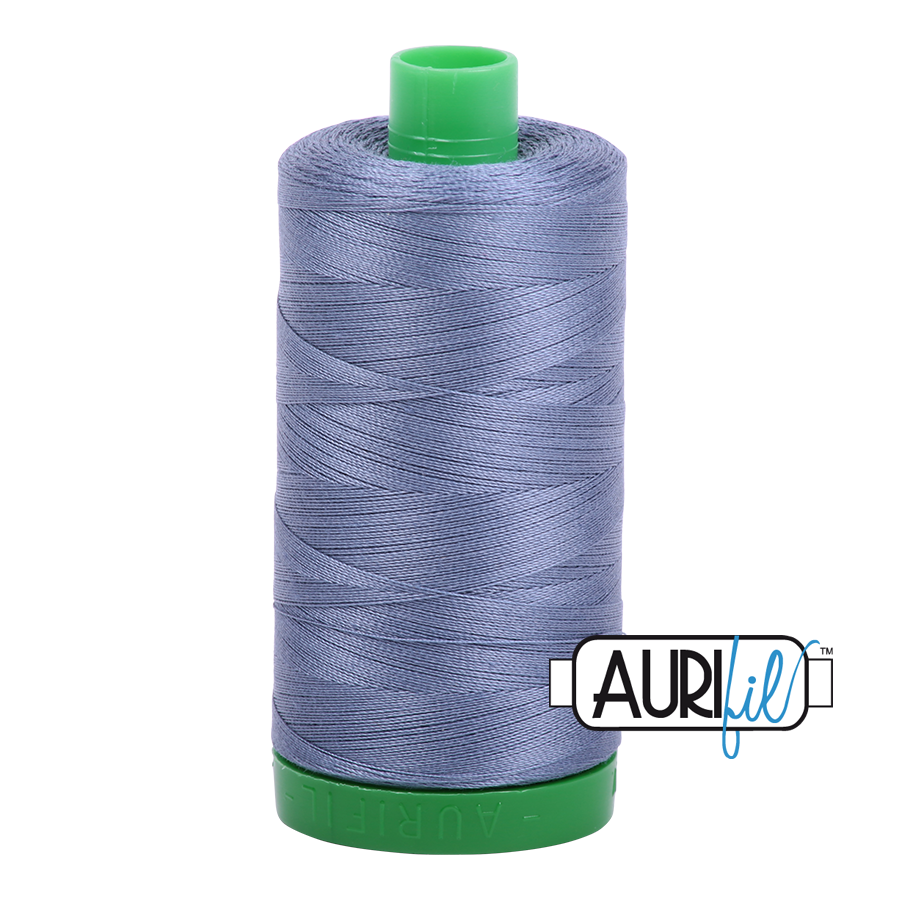 1248 Grey Blue  - Aurifil 40wt Thread 1094yd