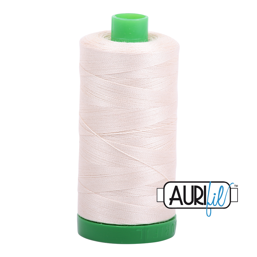 2000 Light Sand  - Aurifil 40wt Thread 1094yd