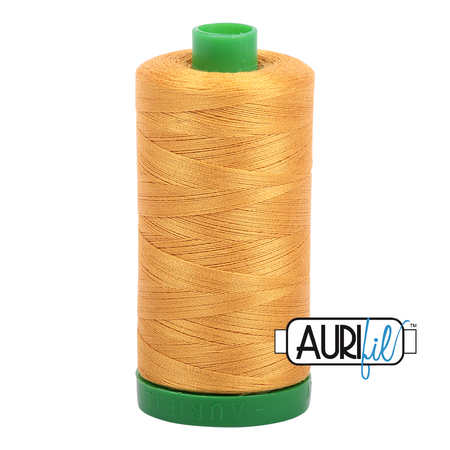 2140 Mustard  - Aurifil 40wt Thread 1094yd