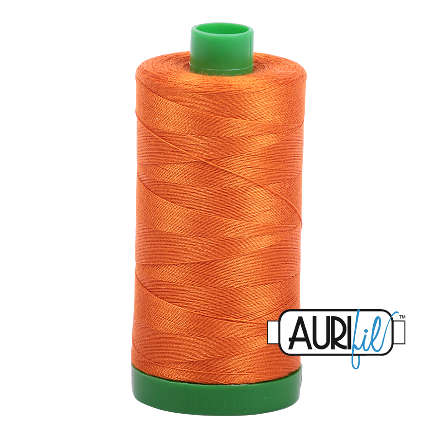 2150 Pumpkin  - Aurifil 40wt Thread 1094yd