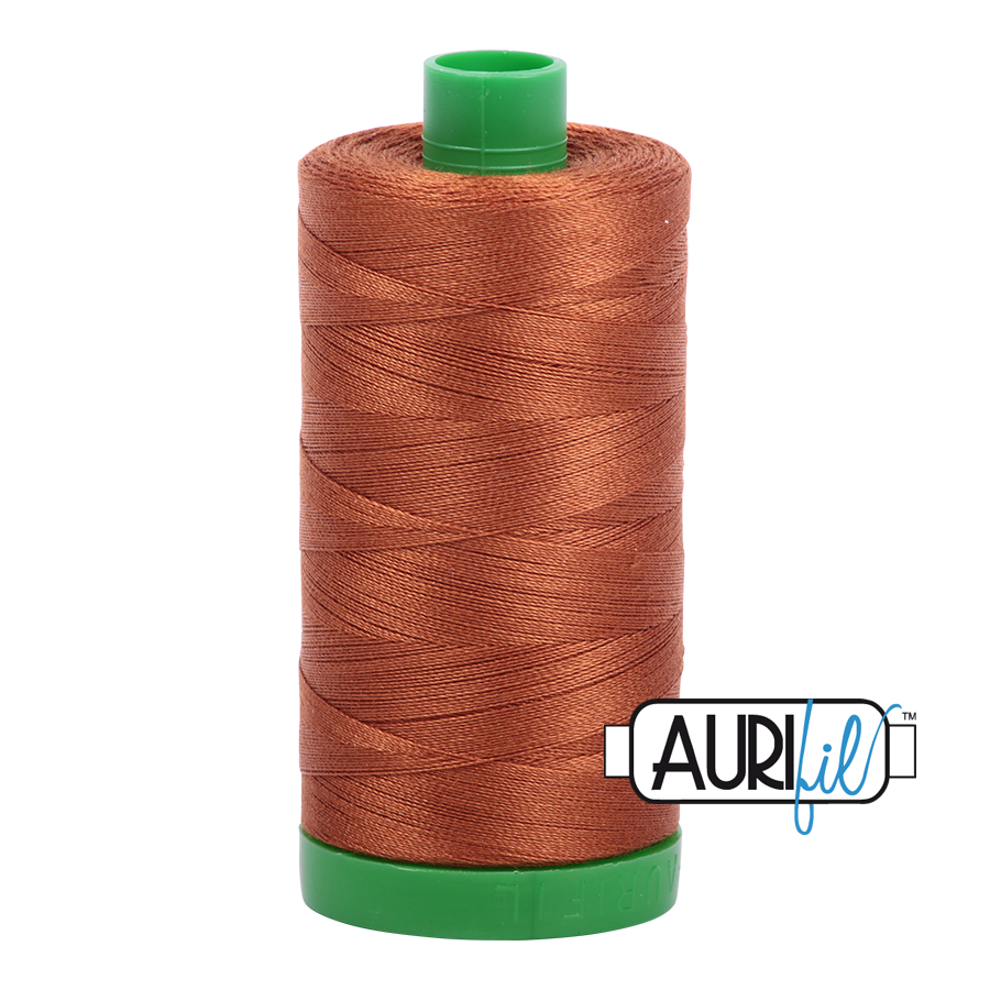 2155 Cinnamon  - Aurifil 40wt Thread 1094yd