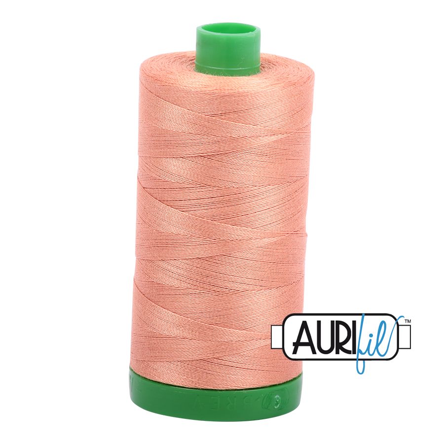 2215 Peach  - Aurifil 40wt Thread 1094yd