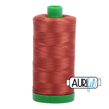 2350 Copper  - Aurifil 40wt Thread 1094yd