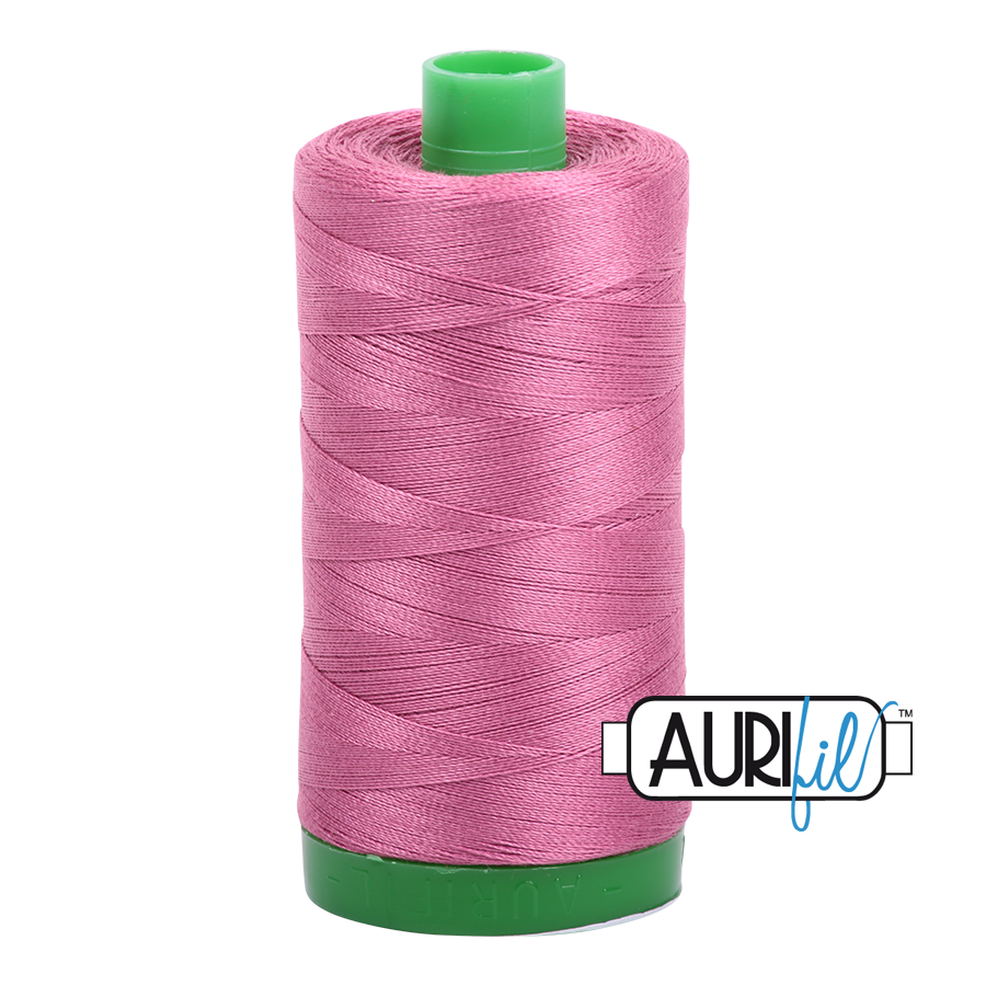 2452 Dusty Rose  - Aurifil 40wt Thread 1094yd