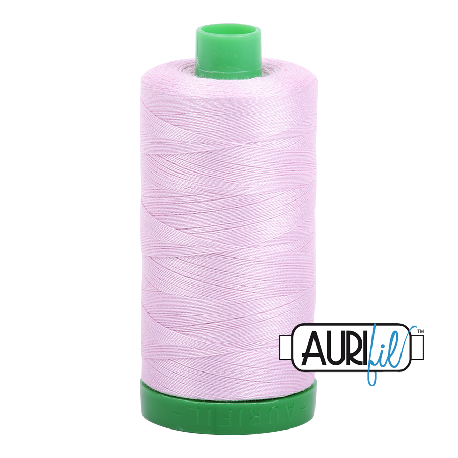 2510 Light Lilac  - Aurifil 40wt Thread 1094yd