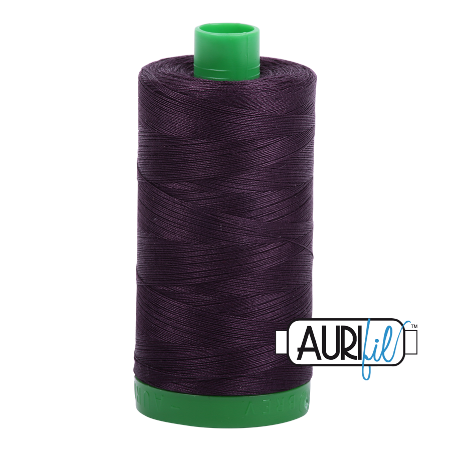 2570 Aubergine  - Aurifil 40wt Thread 1094yd