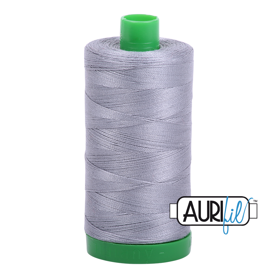 2605 Grey  - Aurifil 40wt Thread 1094yd
