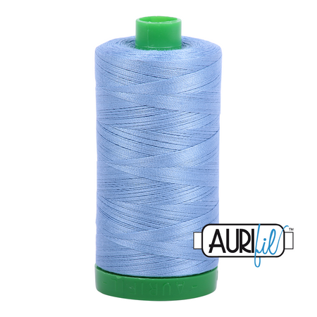 2720 Light Delft Blue  - Aurifil 40wt Thread 1094yd