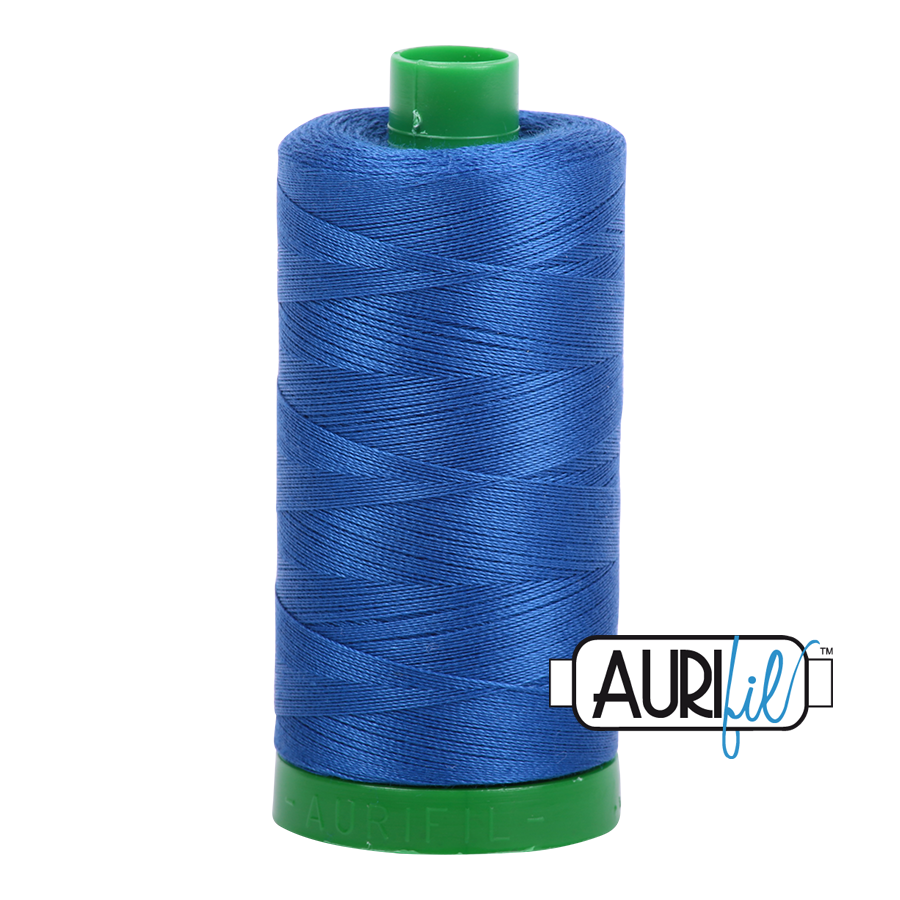 2735 Medium Blue  - Aurifil 40wt Thread 1094yd