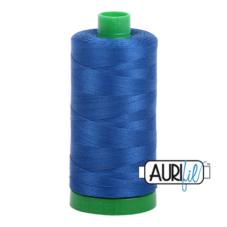 2740 Dark Cobalt  - Aurifil 40wt Thread 1094yd