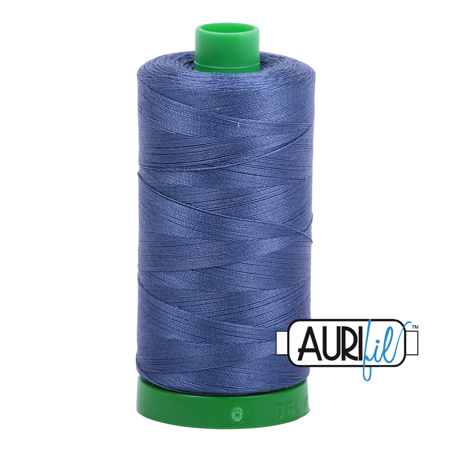 2775 Steel Blue  - Aurifil 40wt Thread 1094yd