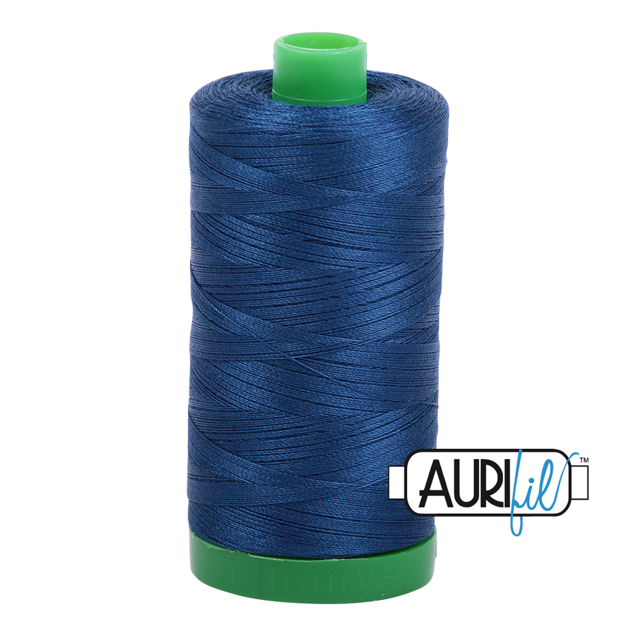 2783 Medium Delft Blue  - Aurifil 40wt Thread 1094yd
