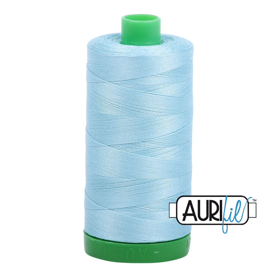 2805 Light Turquoise  - Aurifil 40wt Thread 1094yd