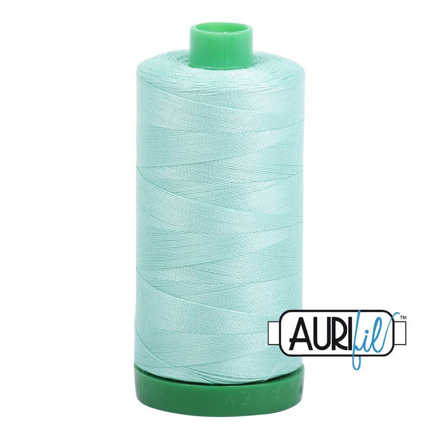2835 Medium Mint  - Aurifil 40wt Thread 1094yd