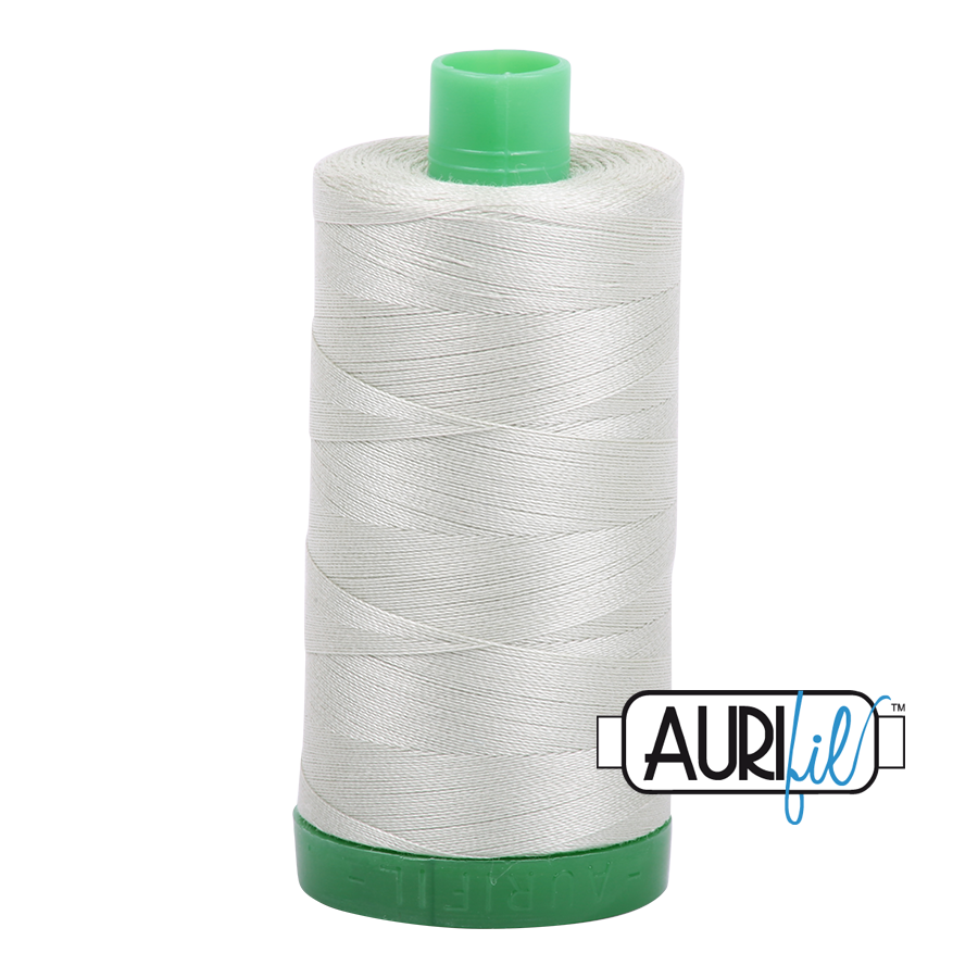 2843 Light Grey Green  - Aurifil 40wt Thread 1094yd