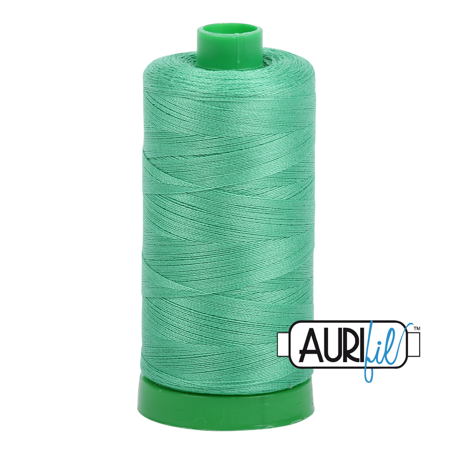 2860 Light Emerald  - Aurifil 40wt Thread 1094yd