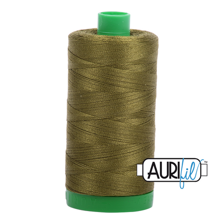 2887 Olive  - Aurifil 40wt Thread 1094yd