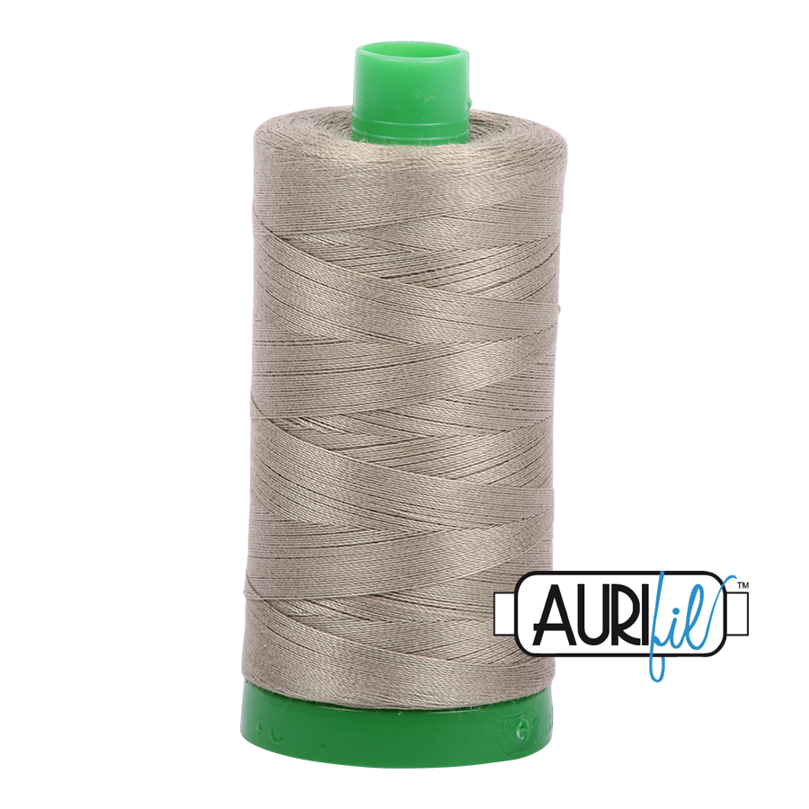 2900 Light Khaki Green  - Aurifil 40wt Thread 1094yd