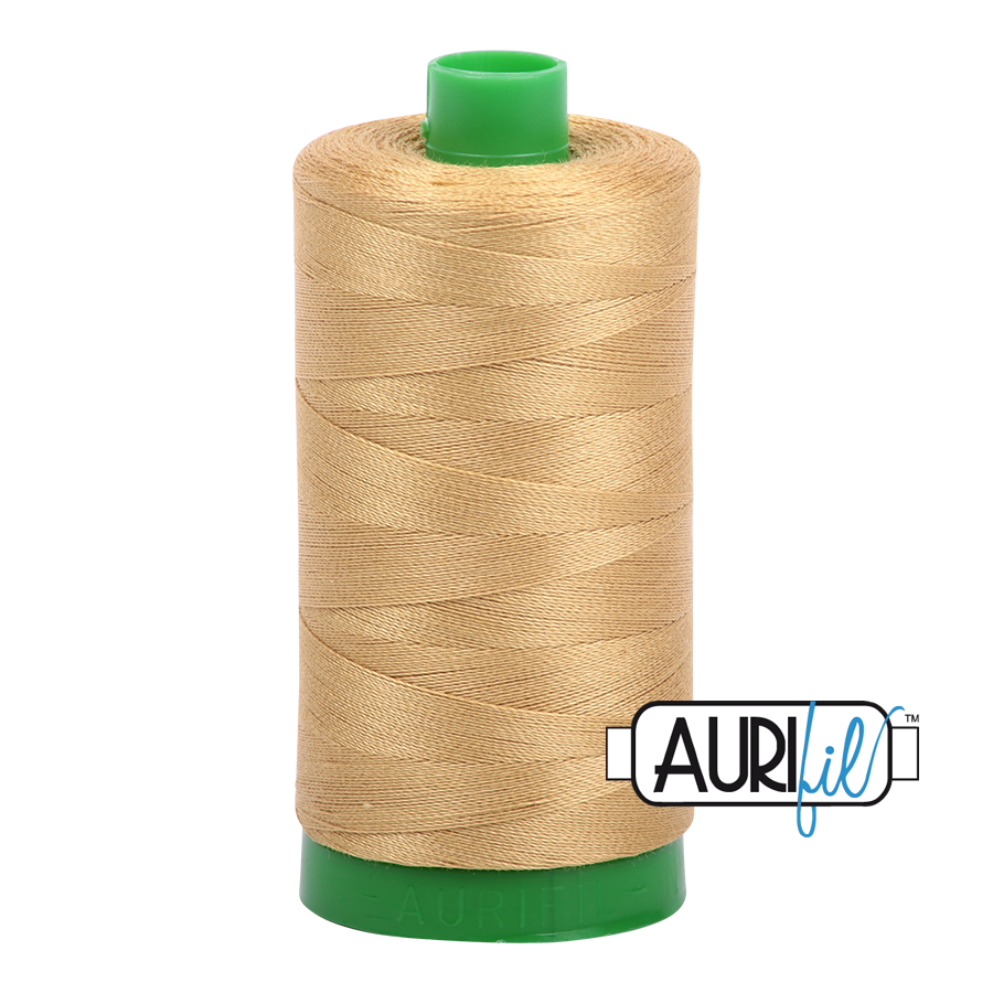 2920 Light Brass  - Aurifil 40wt Thread 1094yd