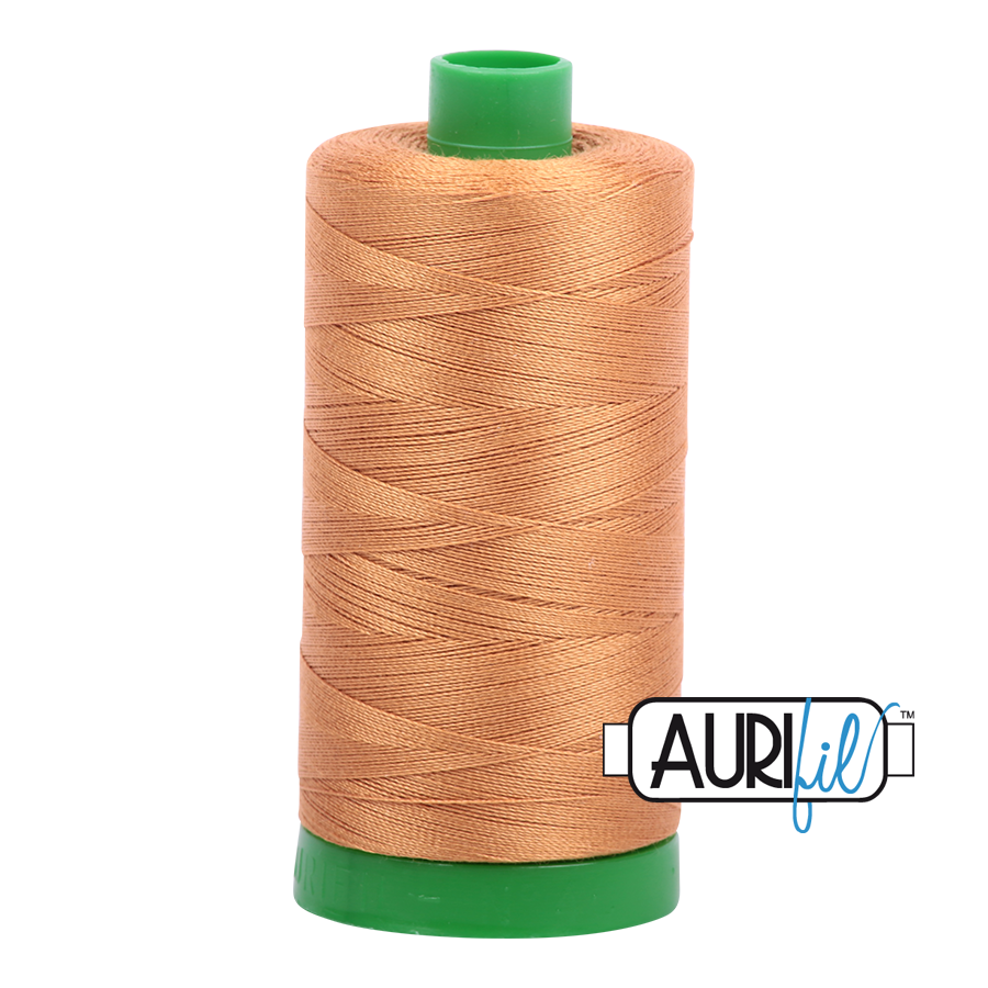 2930 Golden Toast  - Aurifil 40wt Thread 1094yd
