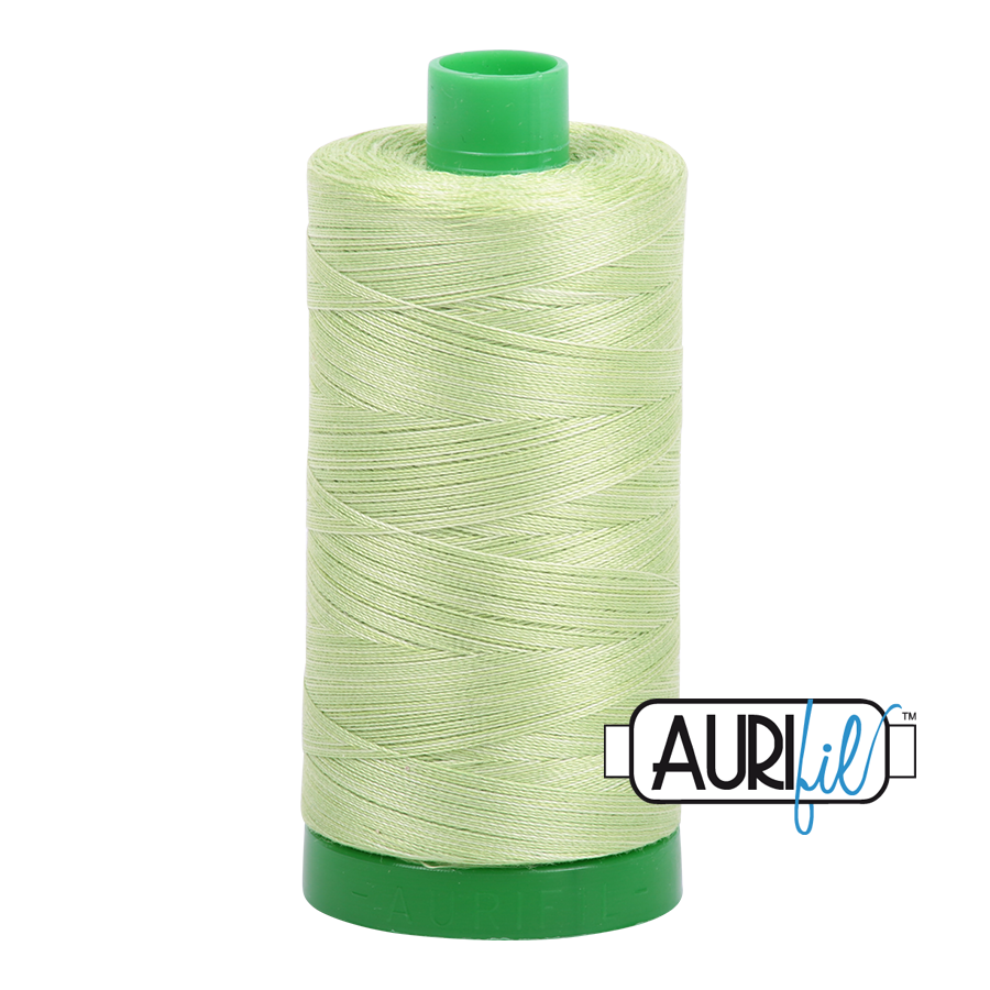 3320 Spring Green  - Aurifil 40wt Variegated Thread 1094yd