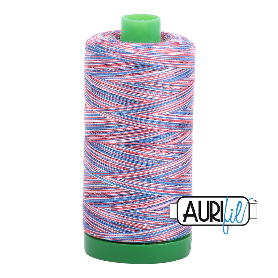 3852 Liberty  - Aurifil 40wt Variegated Thread 1094yd