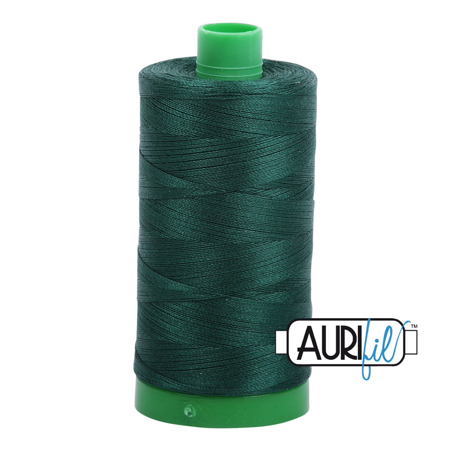 4026 Forest Green  - Aurifil 40wt Thread 1094yd
