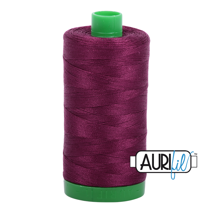4030 Plum  - Aurifil 40wt Thread 1094yd