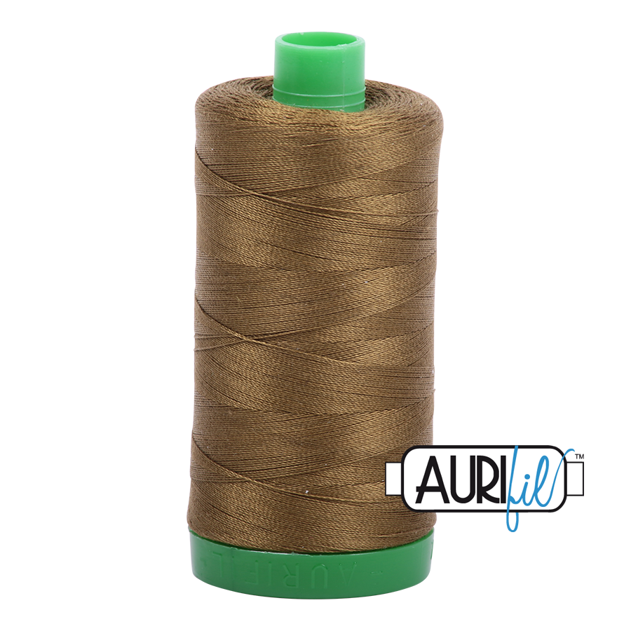 4173 Dark Olive  - Aurifil 40wt Thread 1094yd