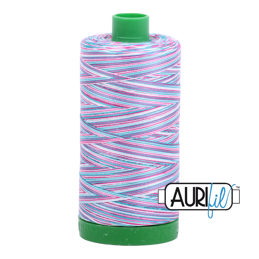 4647 Berrylicious  - Aurifil 40wt Variegated Thread 1094yd