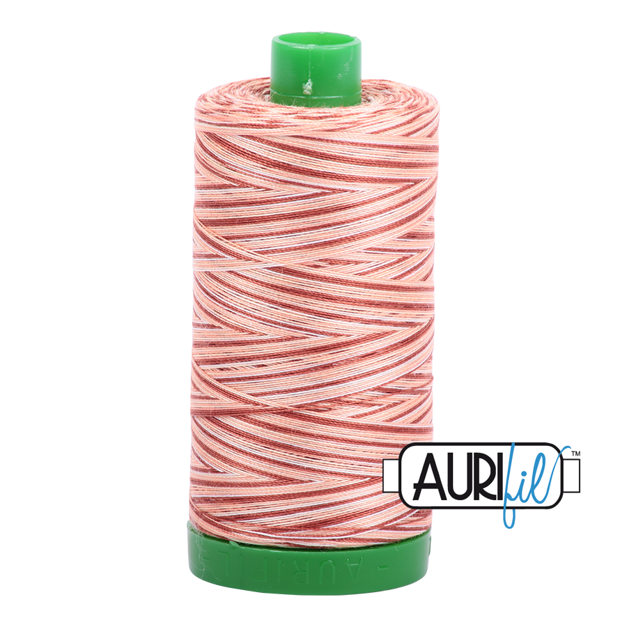 4656 Multicolor  - Aurifil 40wt Variegated Thread 1094yd