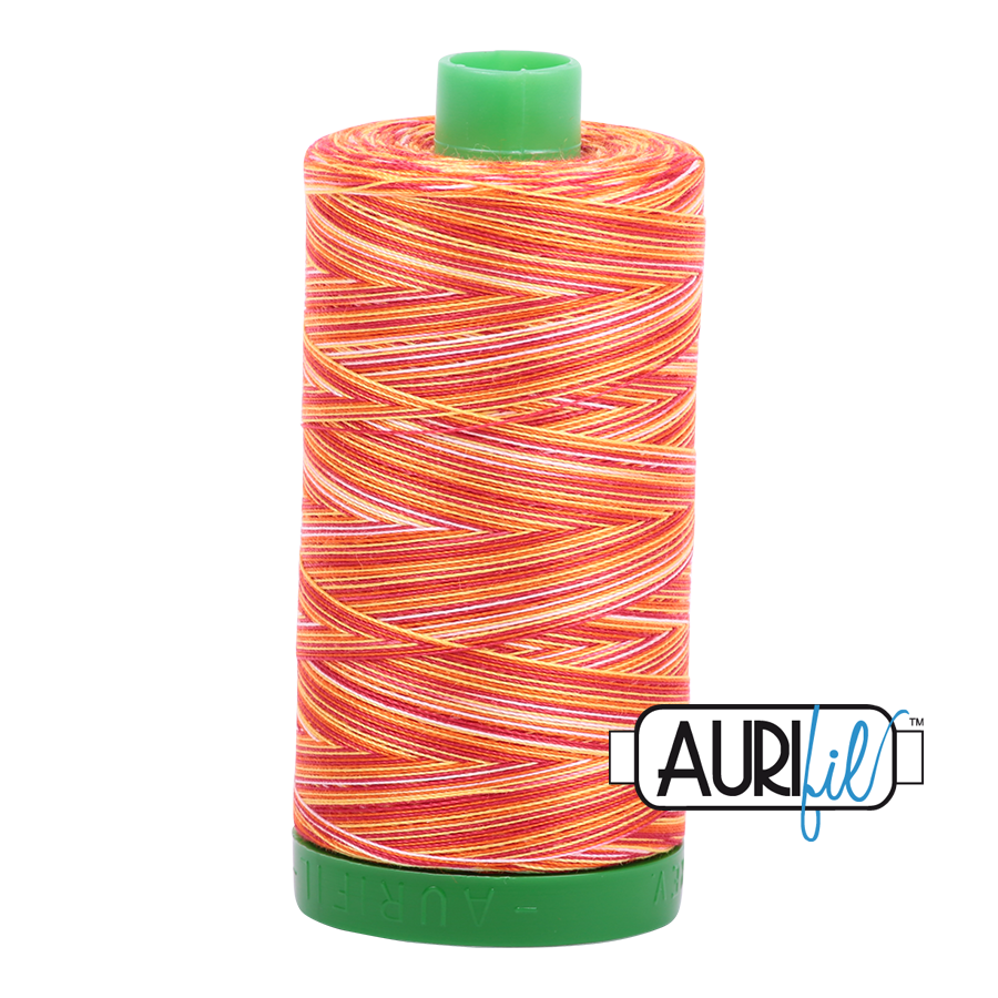 4657 Tramonto A Zoagli  - Aurifil 40wt Variegated Thread 1094yd