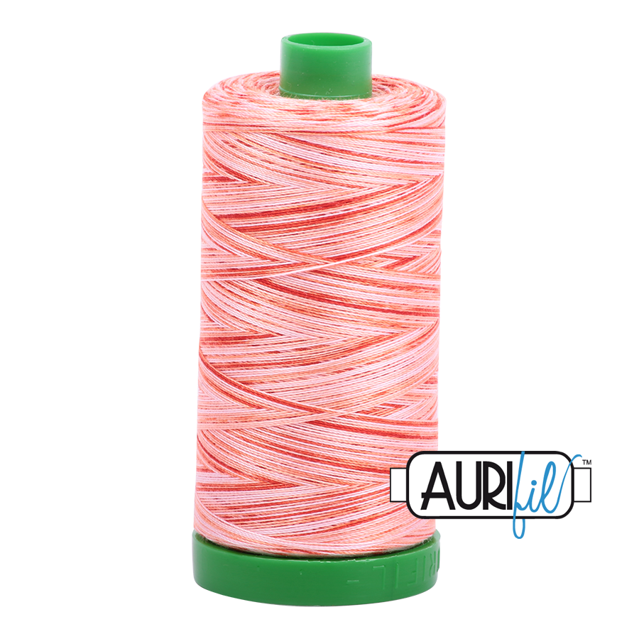 4659 Mango Mist  - Aurifil 40wt Variegated Thread 1094yd